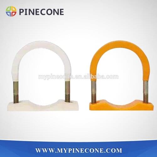 125 / 150 / 180 boom pipe clamp U shape coupling for truck mounted concrete boom pump