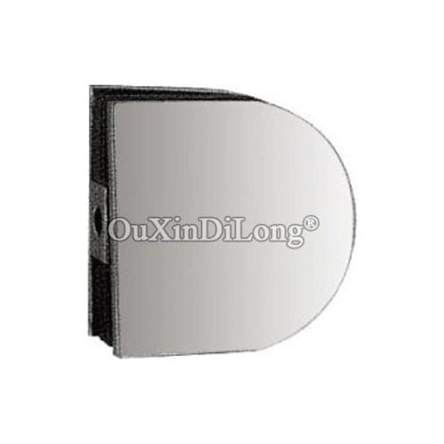 High Quality 2PCS Solid Copper Glass Clamps Single Side Shower or Office Glass Fixed Holder Brackets for 6~12mm Glass