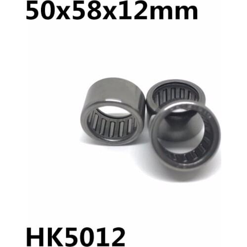10pcs HK5012 50x58x12 mm 27941/50 Bearing Shell Type Needle Roller Bearings High Quality HK505812