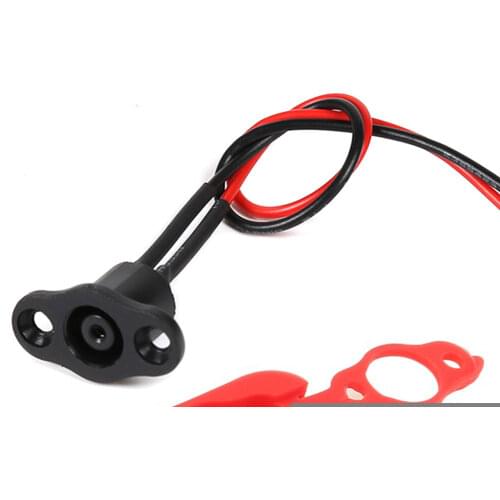 2pcs/Set Electric Scooter Power Charger Cord Cable+Charging Port Plug Cover for Xiaomi M365 Scooter Accessories