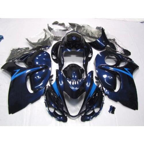 2021 WHSC ABS Plastic Fairing Kit For SUZUKI GSXR1300 2008-2014 blue black color