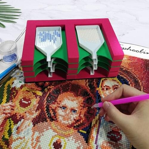 Diamond Painting Accessories Tray Tower for Diamonds, Tray Organizer Multi-boat Holder for Trays , Diamond Painting Tools Kits