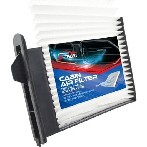 Bi-Trust Cabin Air Filter for 2007-2012 Nissan Versa L4 1.8L/2009-2013 Nissan Versa L4 1.6L
