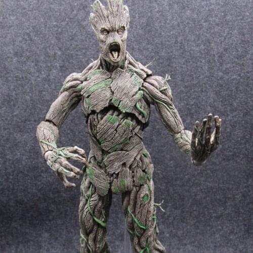 Guardians of The Galaxy Tree Man Avengers 40cm Big Size BJD Action Figure Toys