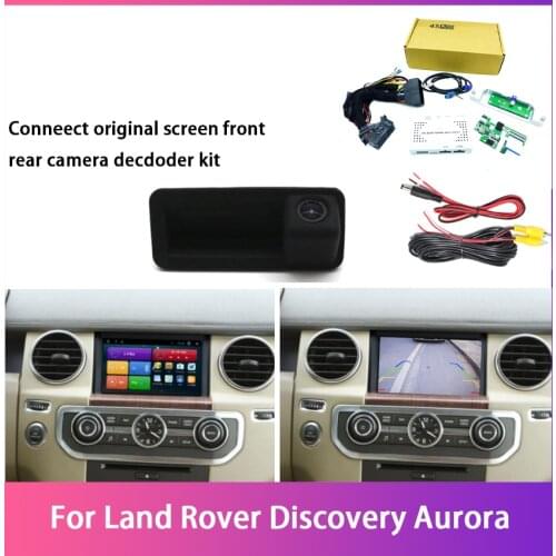 HD Reversing Parking Camera For Land Rover Discovery Aurora CCD Night vision Rear View Backup Camera Decoder Accessories