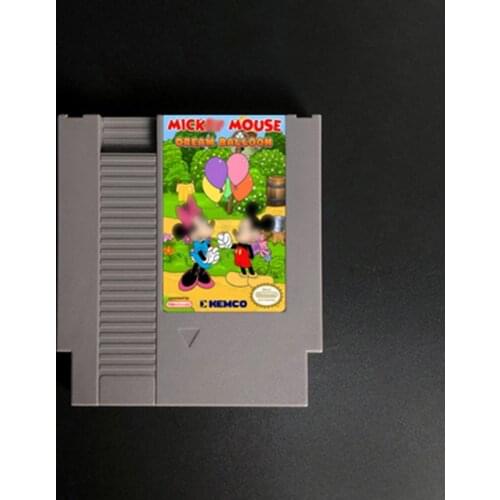 Mickeyed mouse dream balloon - 72 pins 8bit Game Cartridge