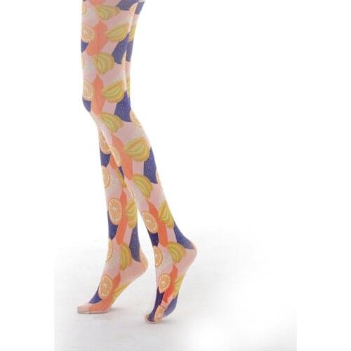Fruit Printed Pantyhose