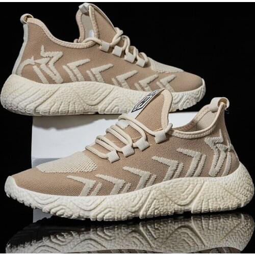 Fashion Men Sneakers Mesh Running Men Shoes Comfortable Casual Mens Sneaker Breathable Non-slip Outdoor Walking Men Sport Shoe