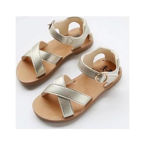 PU leather girls shoes kids summer baby girls sandals shoes skidproof toddlers infant children kids shoes