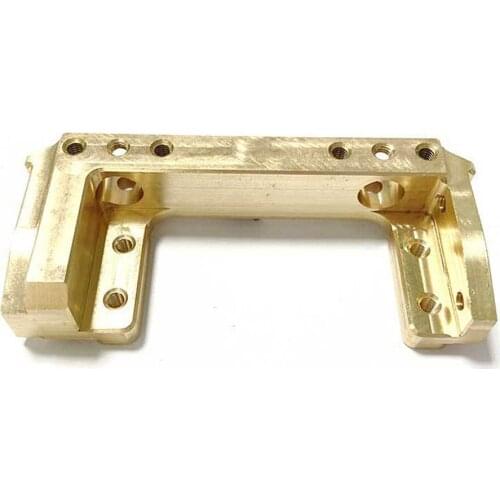 Front Bumper Mount Servo Stand for 1/10 Axial SCX10 II 90046 90047 RC Crawler Car Servo Front Metal Bracket Repair Parts