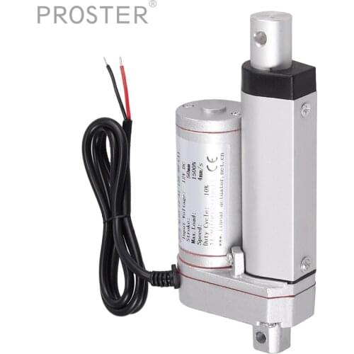 Proster for DC 12V 1500N 50mm Linear Actuator Motor For Auto Car RV Electric Door Opener 2 inch Aluminum alloy