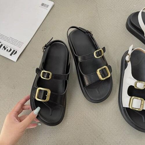 All-Match Thick-Soled Increased Ladies Sandals Summer New Fashion Trend Casual Sports Sandals