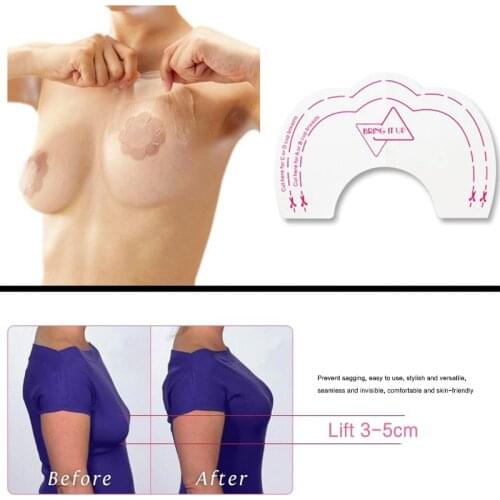 10pcs Invisible Nipple Covers Adhesive Breast Boob Stickers Lift Tape Pads Bra