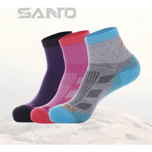 3Pairs/lot 2020 New Winter Brand Women Socks Deodorant Thick Warm Sock CoolMax Striped Female Thermal Socks Terry Sock for Women