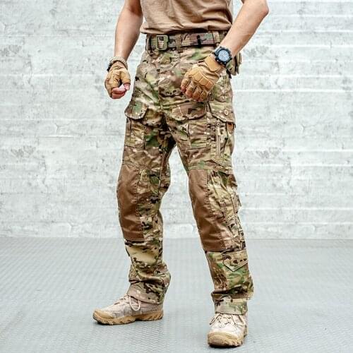IX2 tactical trousers spring and autumn mens outdoor combat training multi-bag overalls