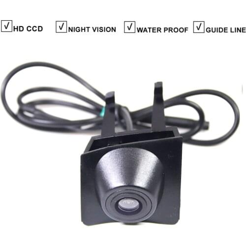 CCD HD Car Front View Camera For 2013 BMW X3 Vehicle Camera Night Vision Waterproof Parking Wide Angle Logo Embedded Side View