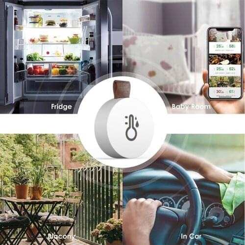 Digital Hygrometer Indoor Outdoor Thermometer Wireless Bluetooth Temperature and Humidity Gauge Monitor Room Thermometer