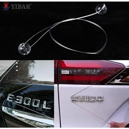 Car Emblem Spoiler Stripping Peeling Tool Vehicle Logo Remover Accessories