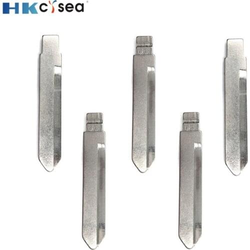 HKCYSEA KD#66 KD Remote Uncut Blank Metal Blade Type #66 for BYD F0 Car Key Remote Blade Replacement