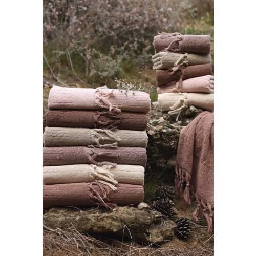 Cotton Fringed Hand and Face Towel 6 PCS 50x90cm