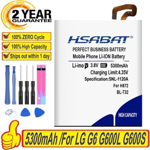 HSABAT LG G6 Phone Batteries