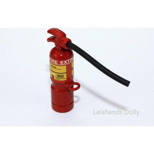 Doll House Miniature Food Furnishing Fire Extinguisher Model for Dollhouse Furniture Tools Accessories