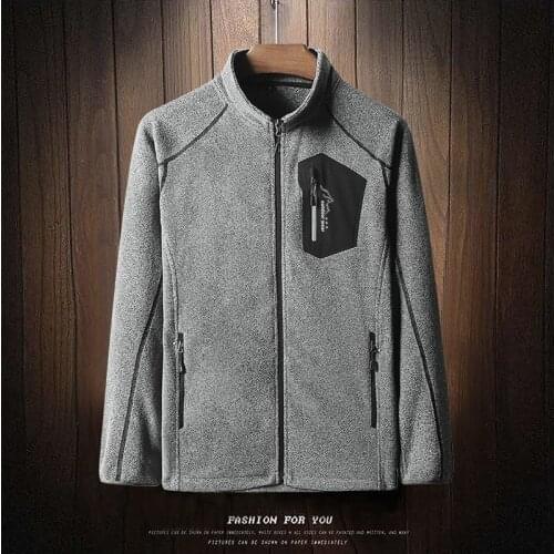 Mens Autumn Winter Polar Fleece Jacket Men Outdoor Camping Tourism Fleece Jacket Coat Climbing Trekking Hiking JacketS EU Size