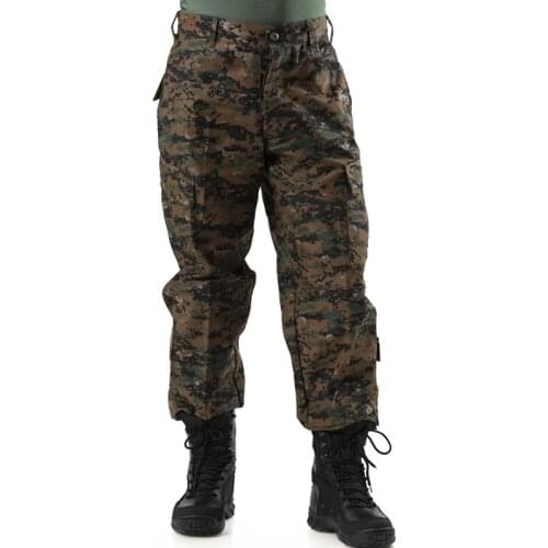 Mens Tactical Pants Lightweight Camouflage Assault Cargo Multi-Pocket Military Tactical Jungle Digital Camo Pants