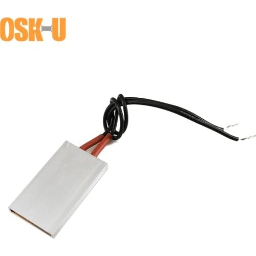 2PCS 12V 50x28.5x5mm PTC Heating Element 70/110/200C Heater Element Constant Temperature PTC Electric Heater Plate for Incubator