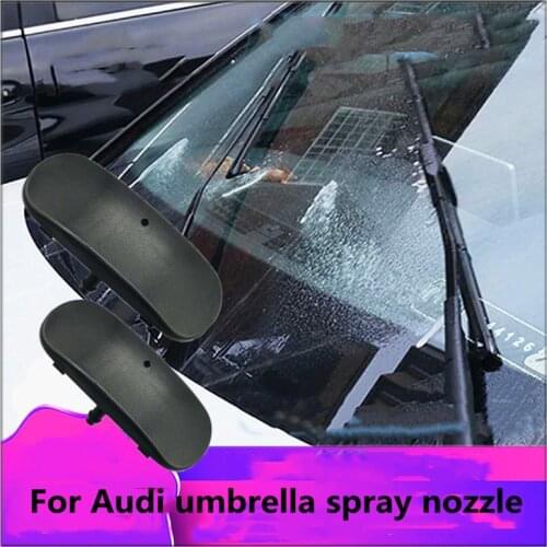 Suitable for Audi original water nozzle modified A3 A4 A6 A5 Q3 Q7 mist spray nozzle atomization wiper nozzle cover wiper spray
