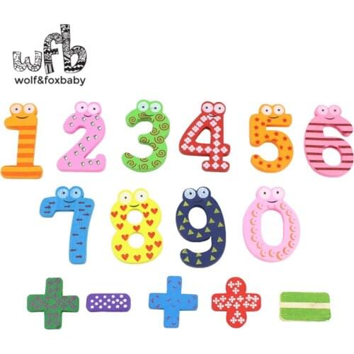 Retail 10pcs/pack 2014 HOT Number Figure Educational Kids Children Wooden stick