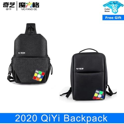QiYi Backpack Black Bag For 2x2 3x3x3 4x4 5x5 6x6 7x7 8x8 9x9 10x10 Magic Puzzle Speed Cube ALL Layer Toys Gift