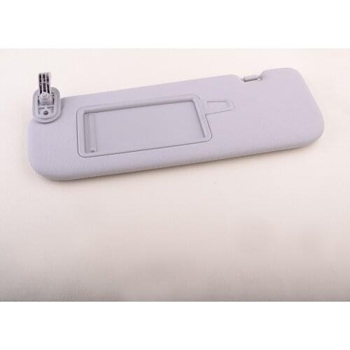 Gray Car Front Left Driver Side Sun Visor 852103X000TX Fit For Hyundai Elantra 2011 2012 2013 2014 2015