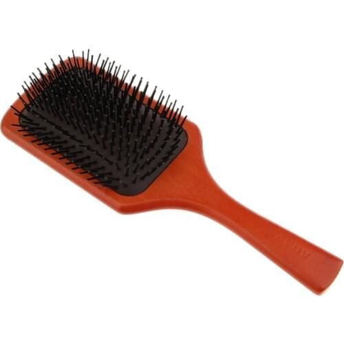 Natural Wood Hairbrush Combs Cushion Paddle Hair Care Scalp Massage Brushes