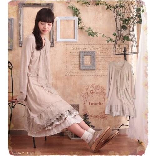 Spring autumn women lace patchwork long sleeve dress vintage hippie dresses lolita mri girl tunique femme vestiti donna boho cal