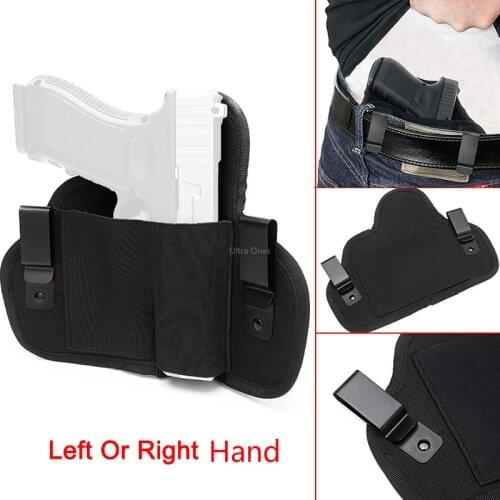 Military Tactical Gun Holster IWB Airsoft Paintball Hunting Shoot Waist Pistol Holsters Left Right Hand Concealed Carry Holsters