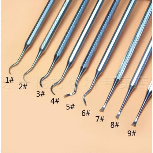 High Quality 2016 new Arrival 1#-9# Manual scaling of cleaning teeth Removal of calculus oral dental tools kits