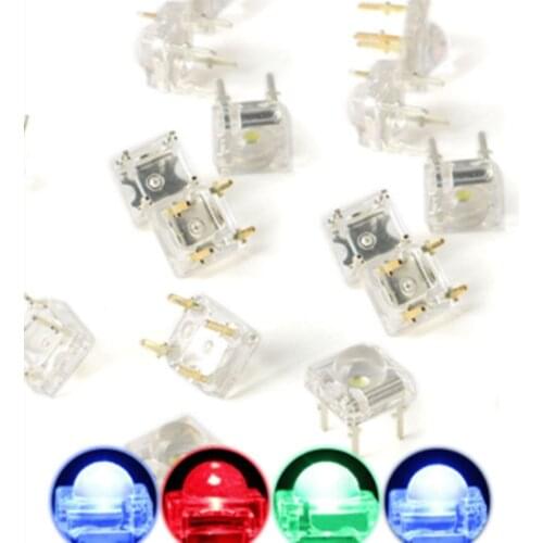 Bright white light Piranha lamp beads LED F5mm round head white/red/green/blue