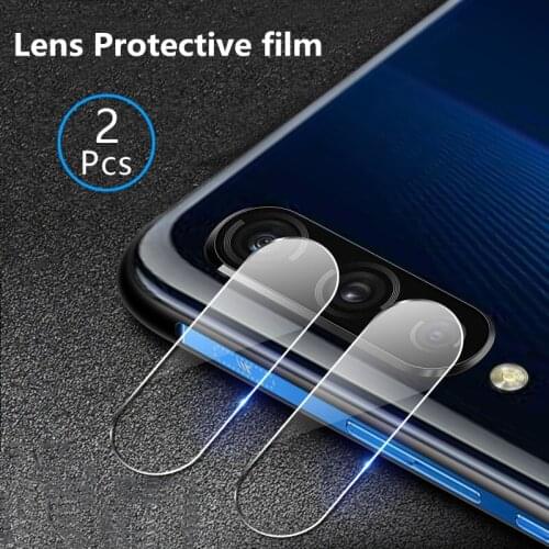 3 Pieces Camera Lens Tempered Glass for Samsung Galaxy A30 A50 A70 A20 A10 A40 A80 A90 A60 A7 Camera Lens Protective Film