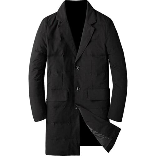 ZRUSZR Men's Long Parkas
