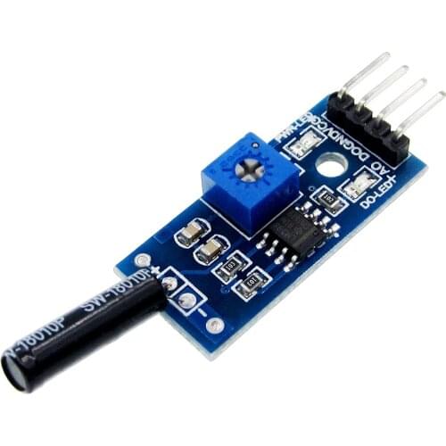 10PCS/LOT Vibration Sensor Module Normally Opened Type SW18010P Vibration switch alarm sensor module