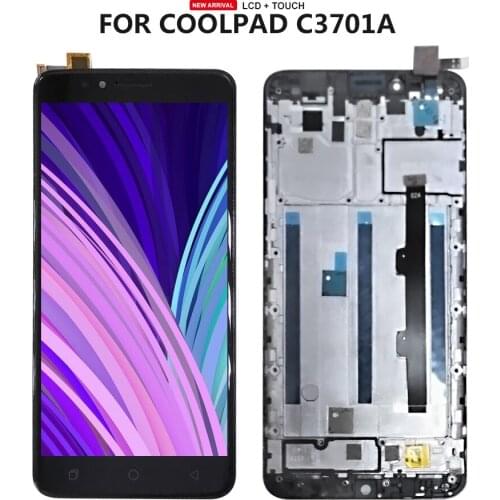 100% Good Quality For Coolpad T-Mobile Revvl Plus C3701A LCD Display Touch Screen Digitizer Assembly