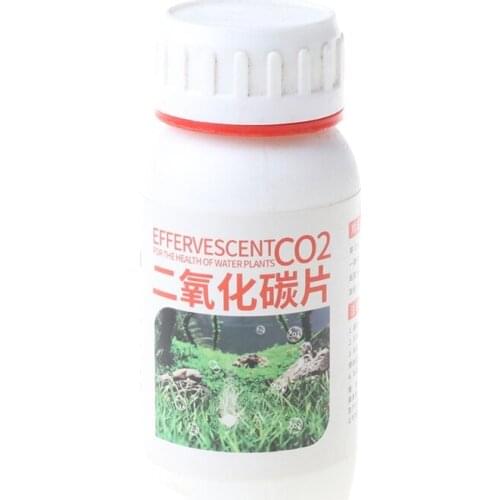 60Pcs Aquarium CO2 Tablet Carbon Dioxide Diffuser for Fish Tank Water Plants 37MF