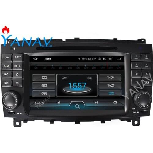 Car GPS navigation multimedia video dvd player for Benz CLK W209 CLS W219 2004-2012 Car radio audio 2din Android stereo receiver