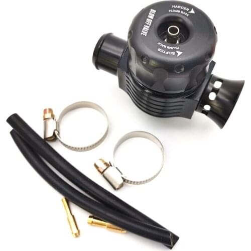 Car Universal Aluminum Dual Port Blow Off Turbo Bov Valve Diverter Valve 25mm