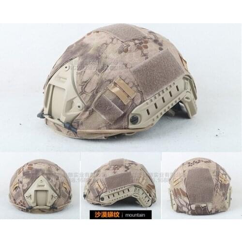 Fast helmet tactical camouflage helmet set fast helmet cloth ACU camouflage CP camouflage magic paste helmet cloth