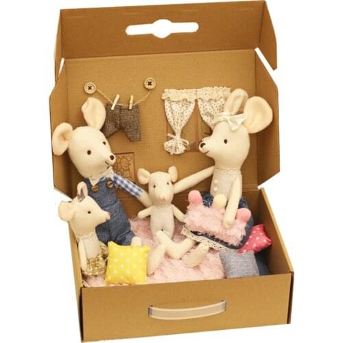 Kawaii Plush Doll mouse Stuffed Animals Doll plush toy Children Kids Gift New Year Cute Christmas Gift