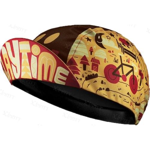 2021 New Polyester/Fleece Cycling Cap XIMATT Quick Drying Team Pro Men And Women Wear Balaclava Customized Bicycle Sports Hat