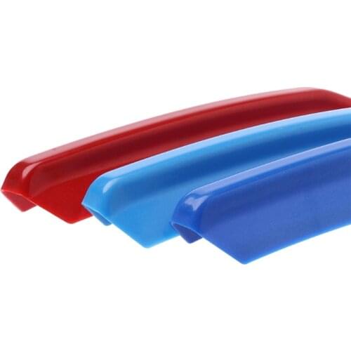 New 3D Car Front Grilles Trim Sport Strips Cover for skoda Rapid Spaceback / Rapid Nov14