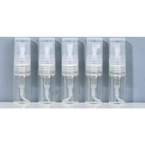 Wholesale 1ml Glass Perfume Vials Empty Perfume Sample Bottles Atomizer Spray Bottle For Sale 1000Pcs/Lot